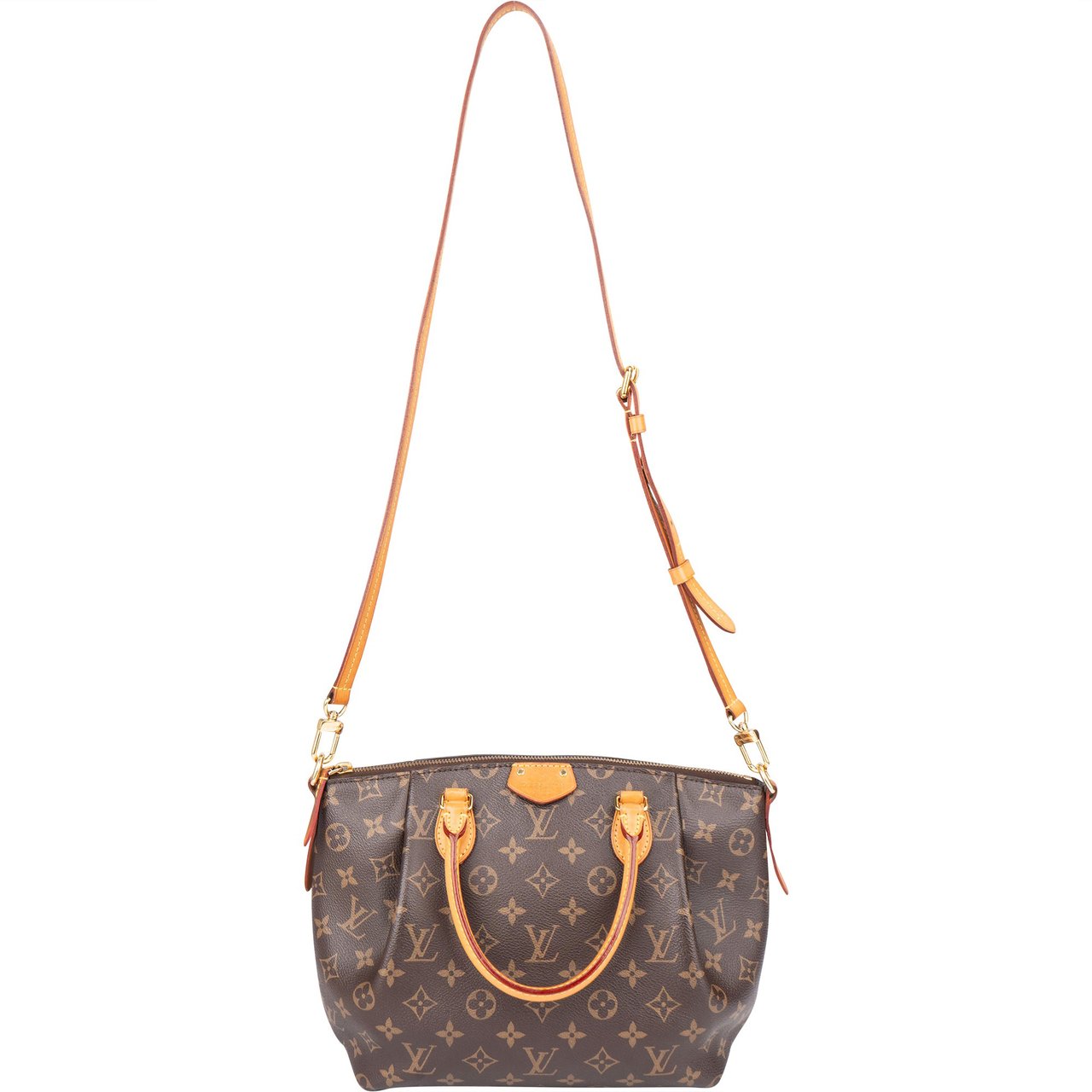 Louis Vuitton Louis Vuitton Canvas Monogram Turenne PM Handbag Bruin