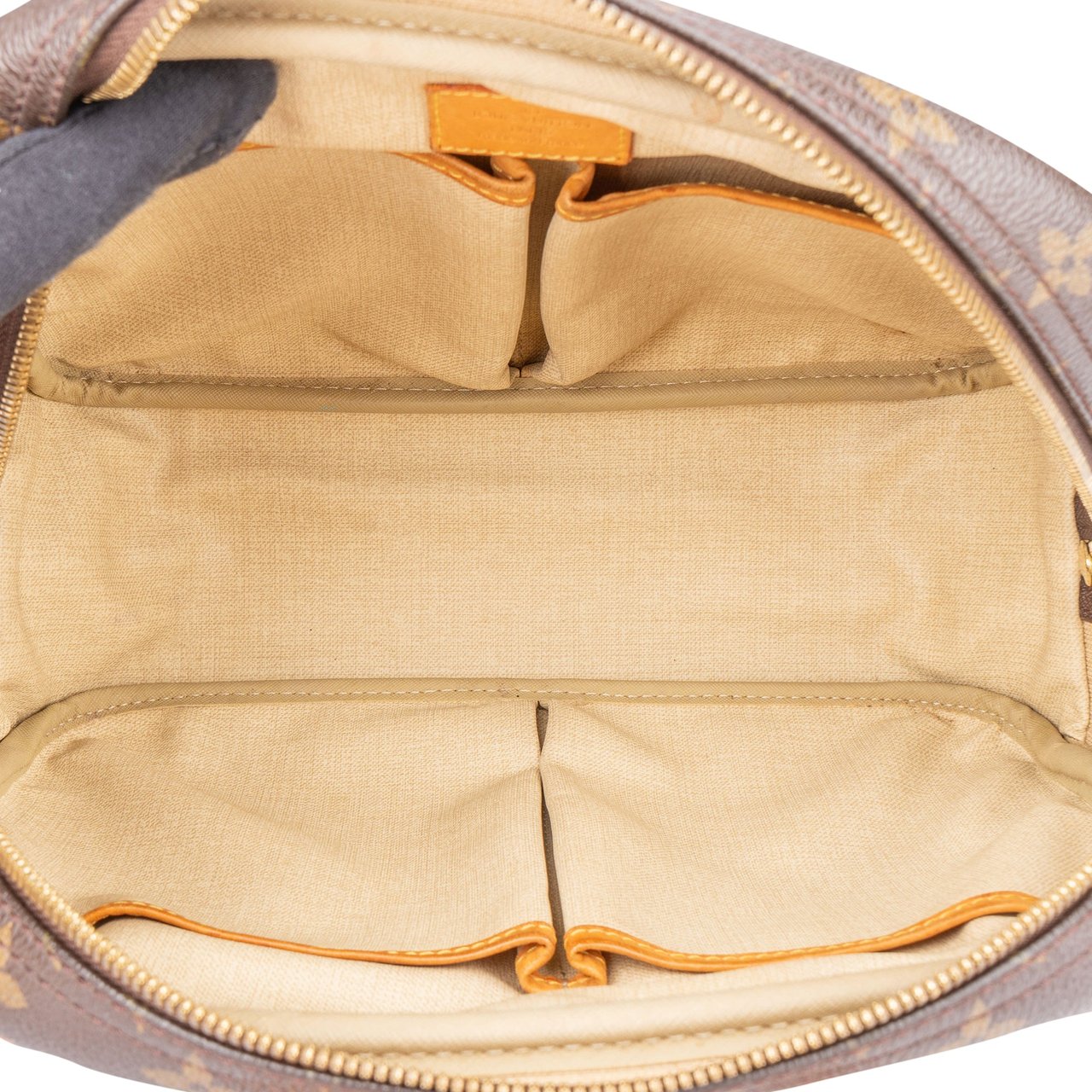 Louis Vuitton Louis Vuitton Canvas Monogram Trouville Handbag Bruin