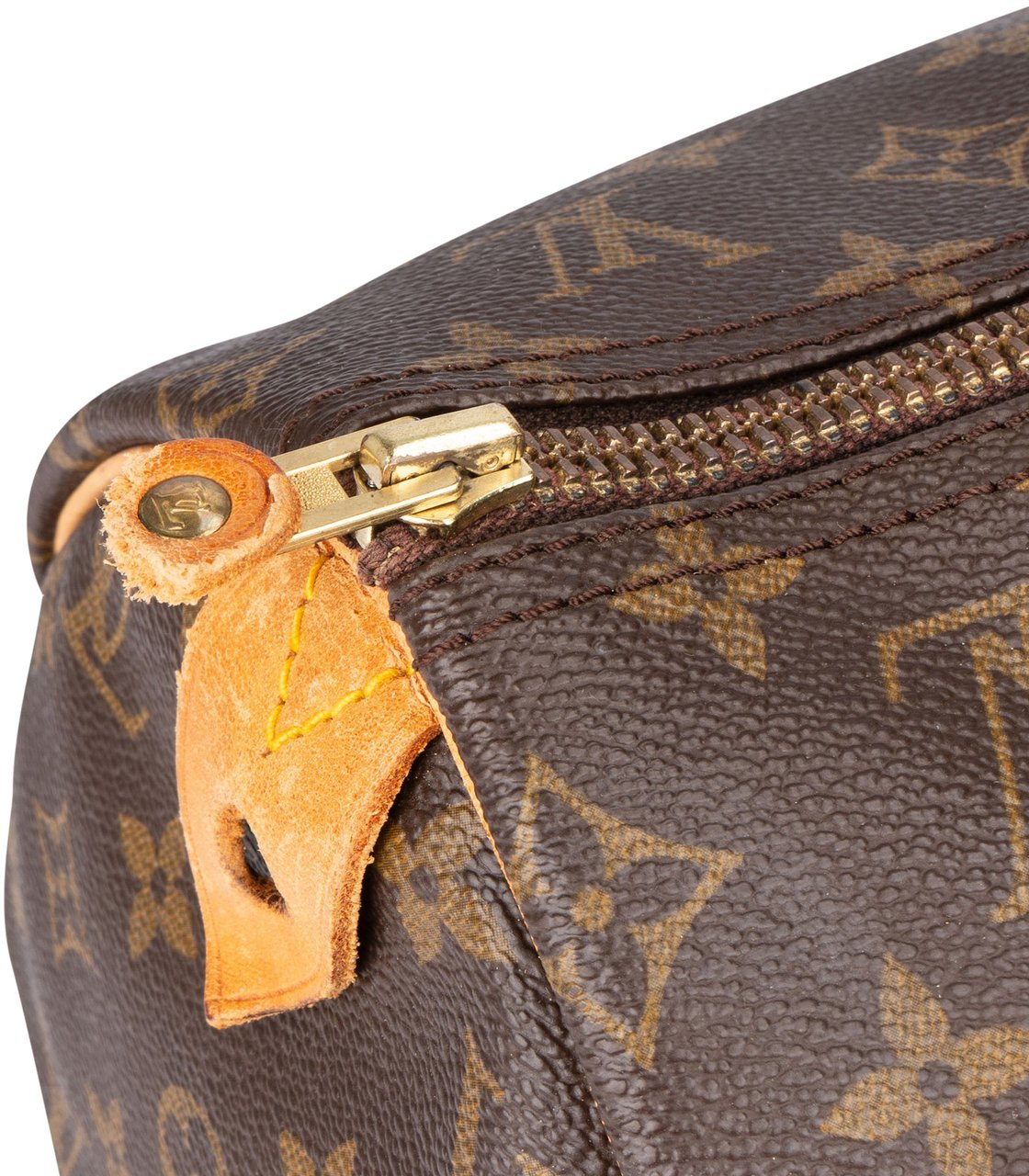 Louis Vuitton Louis Vuitton Canvas Monogram Speedy 40 Handbag Bruin