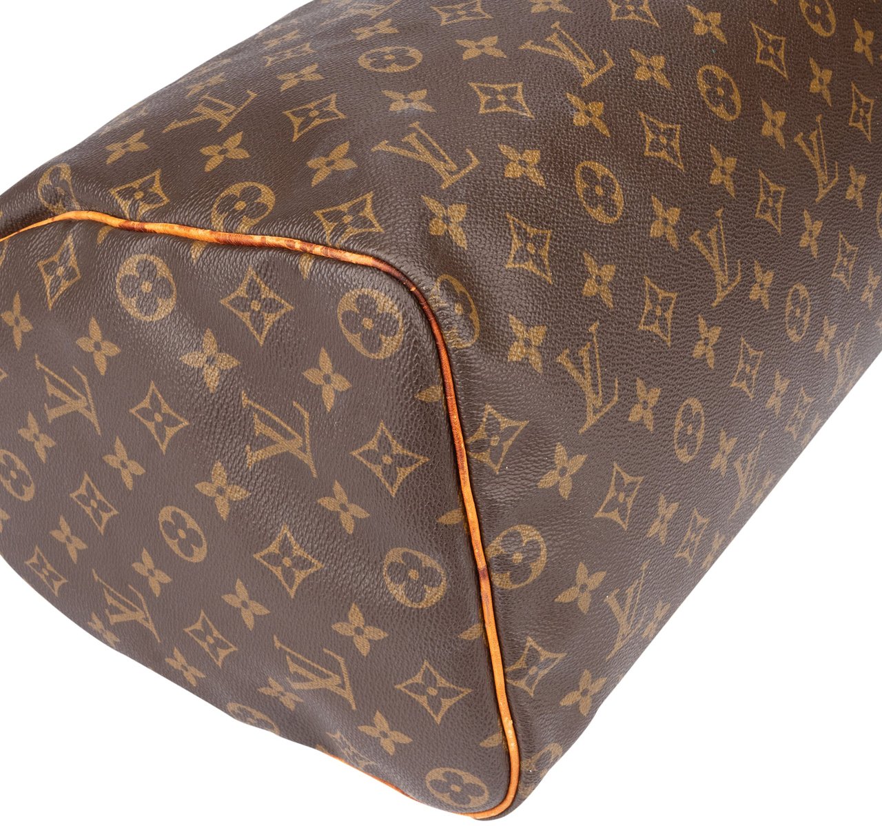 Louis Vuitton Louis Vuitton Canvas Monogram Speedy 40 Handbag Bruin