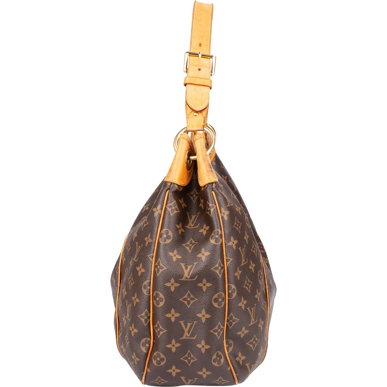 Louis Vuitton Louis Vuitton Canvas Monogram Galliera GM Handbag Bruin