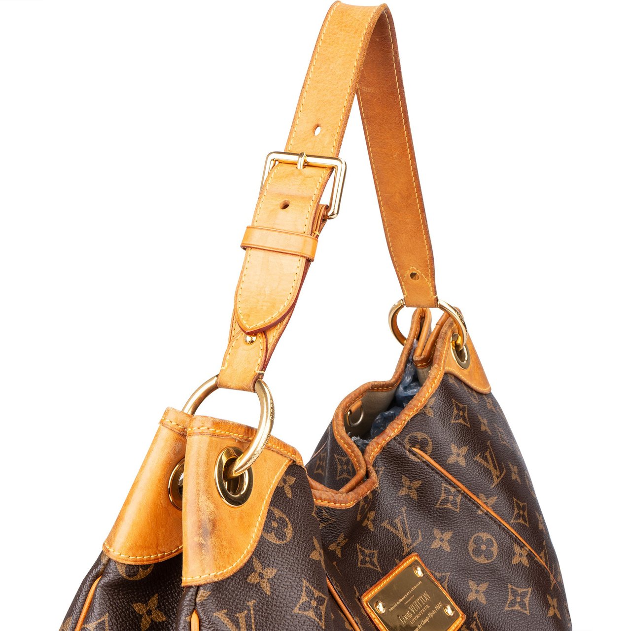 Louis Vuitton Louis Vuitton Canvas Monogram Galliera GM Handbag Bruin