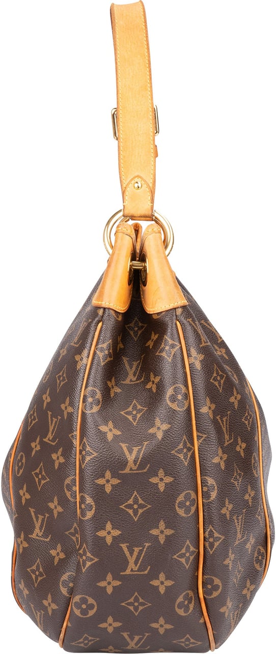 Louis Vuitton Louis Vuitton Canvas Monogram Galliera GM Handbag Bruin