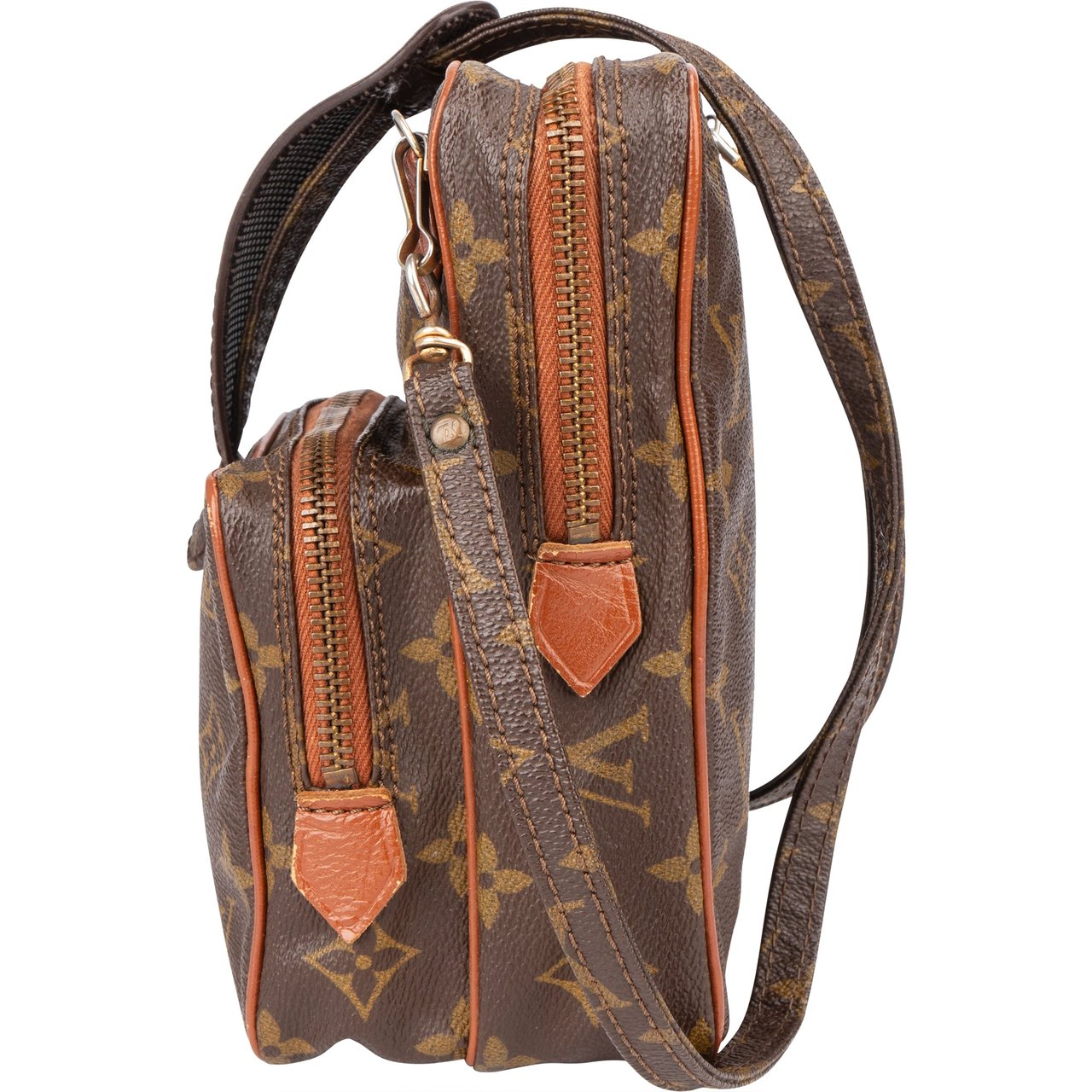 Louis Vuitton Louis Vuitton Canvas Monogram Amazone Crossbody Bag Bruin