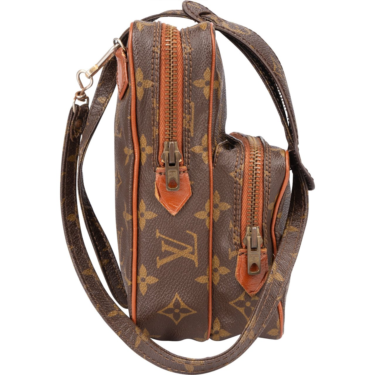 Louis Vuitton Louis Vuitton Canvas Monogram Amazone Crossbody Bag Bruin