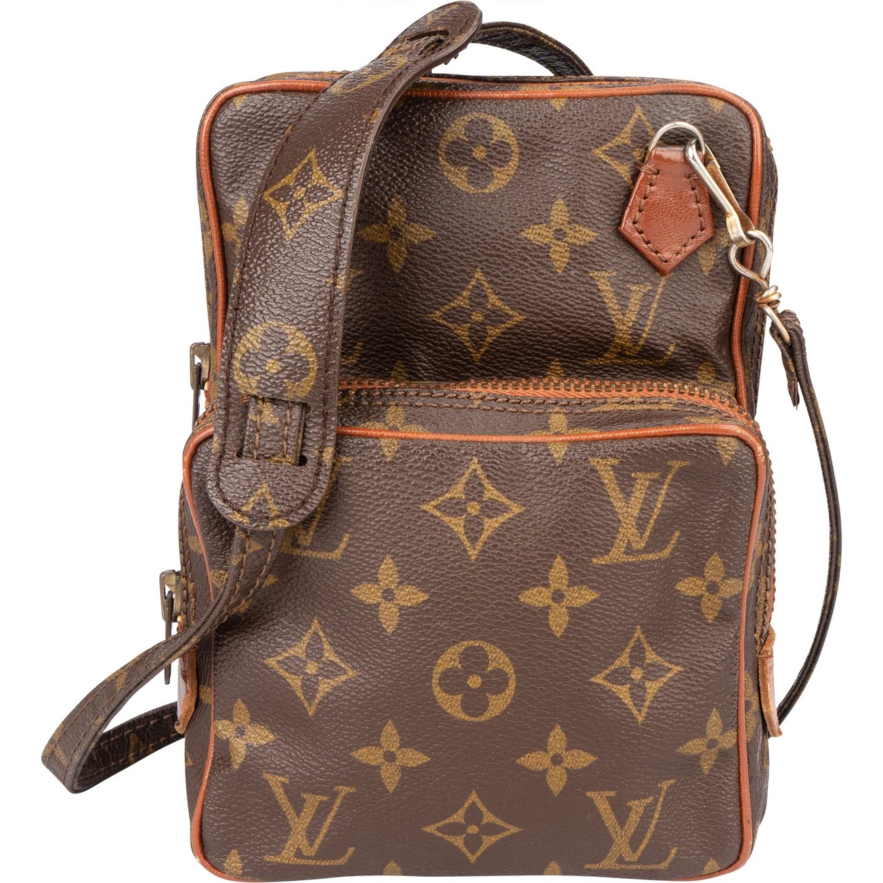 Louis Vuitton Louis Vuitton Canvas Monogram Amazone Crossbody Bag Bruin