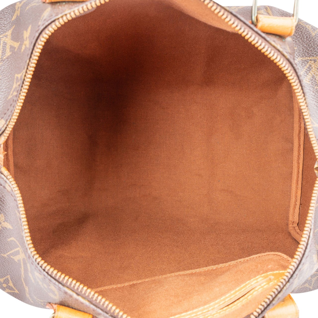 Louis Vuitton Louis Vuitton Canvas Monogram Speedy 30 Handbag Bruin