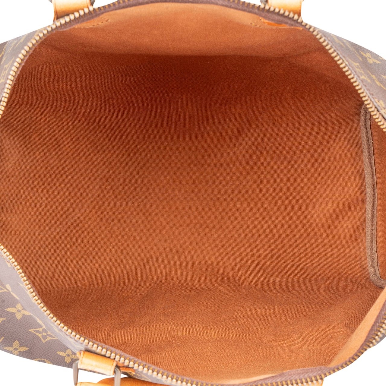 Louis Vuitton Louis Vuitton Canvas Monogram Speedy 40 Handbag Bruin
