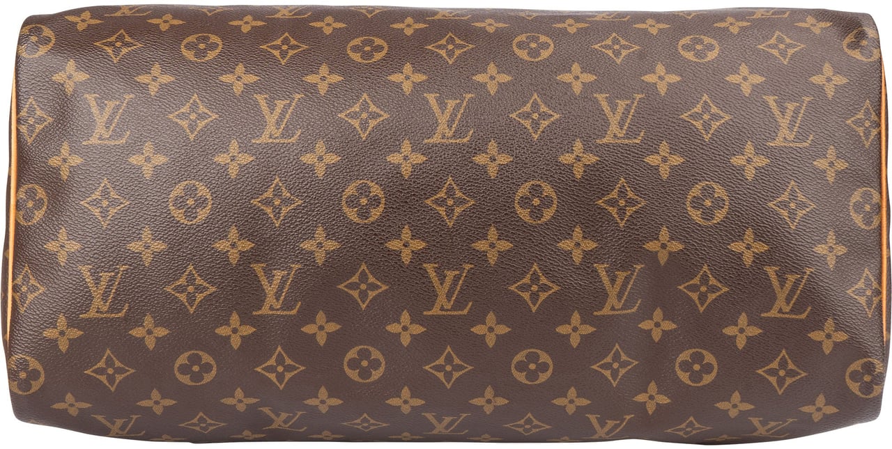 Louis Vuitton Louis Vuitton Canvas Monogram Speedy 40 Handbag Bruin