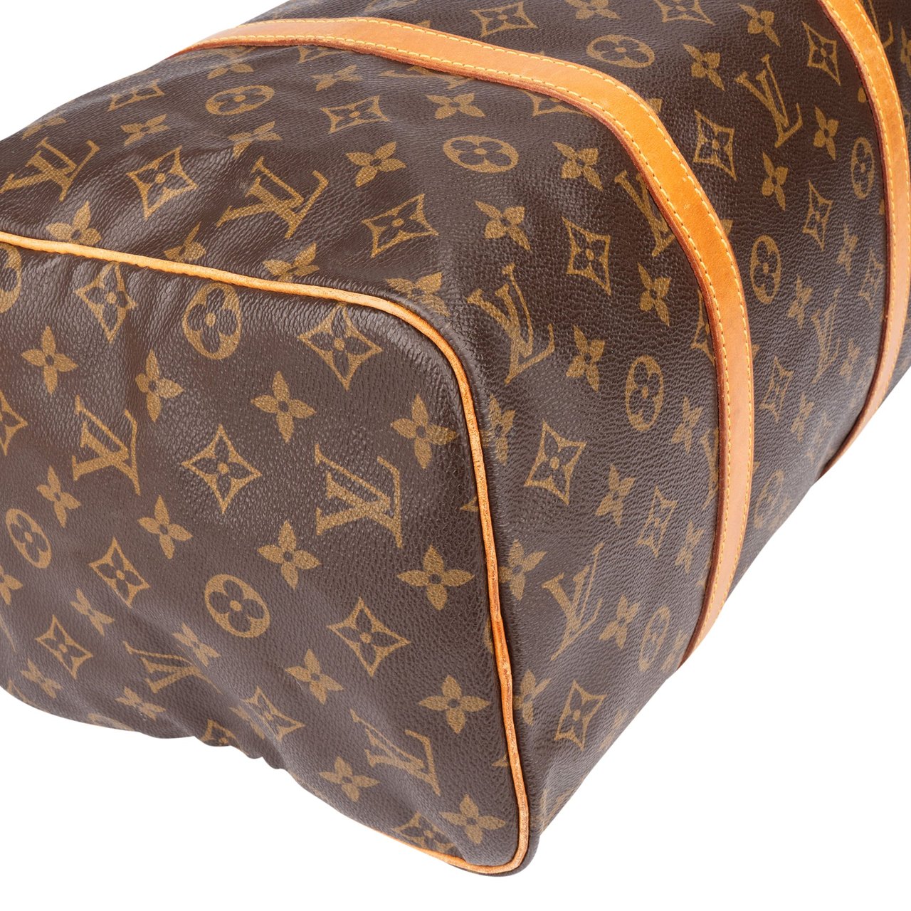 Louis Vuitton Louis Vuitton Canvas Monogram Sac Souple 35 Handbag Bruin
