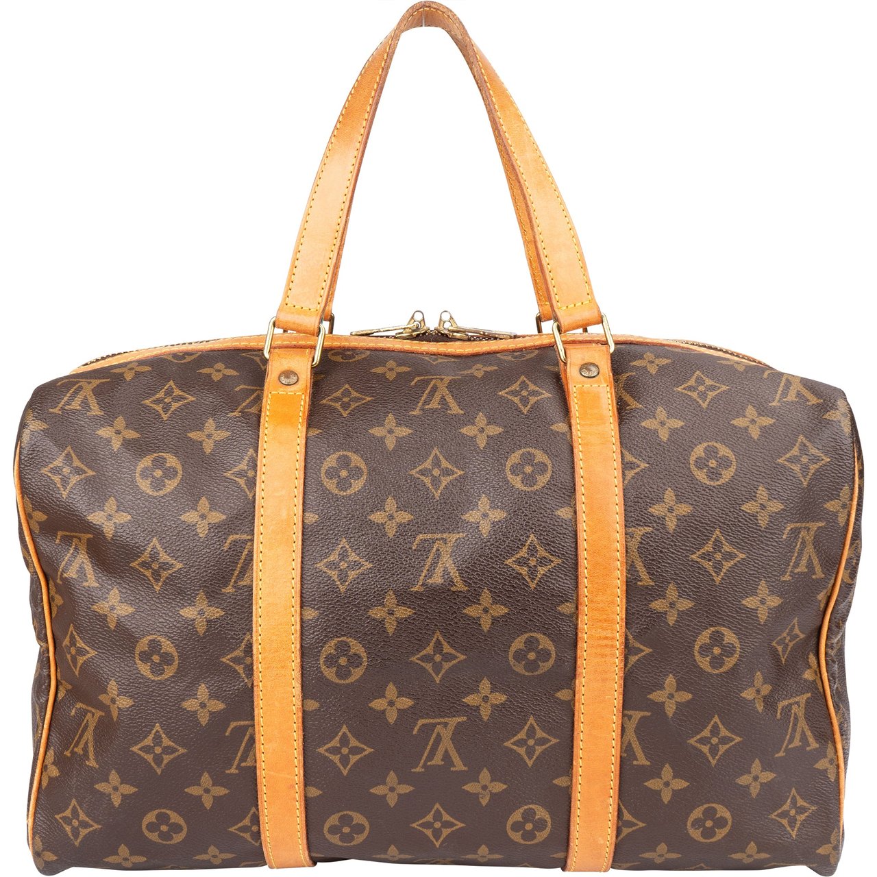 Louis Vuitton Louis Vuitton Canvas Monogram Sac Souple 35 Handbag Bruin