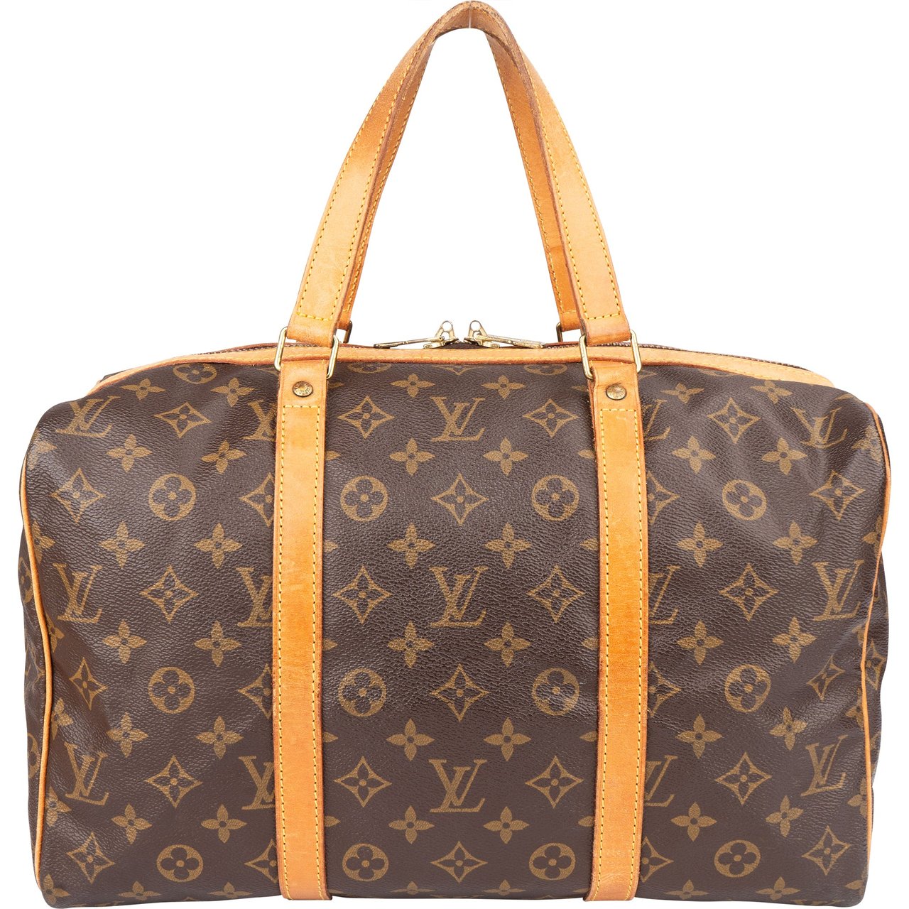 Louis Vuitton Louis Vuitton Canvas Monogram Sac Souple 35 Handbag Bruin