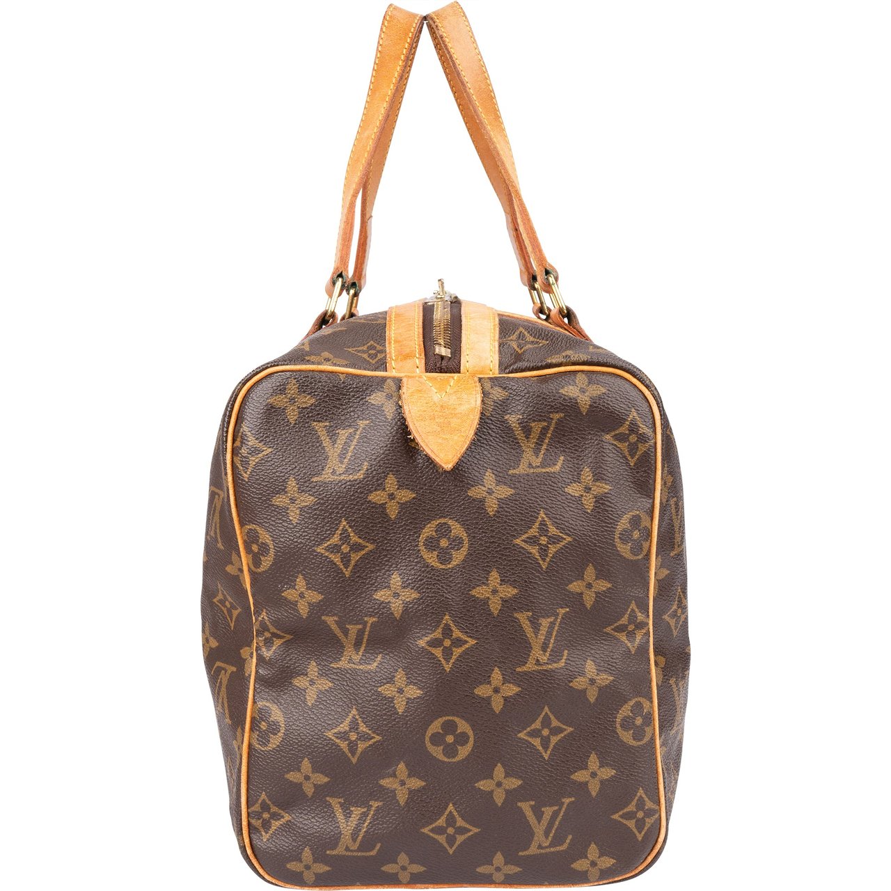 Louis Vuitton Louis Vuitton Canvas Monogram Sac Souple 35 Handbag Bruin