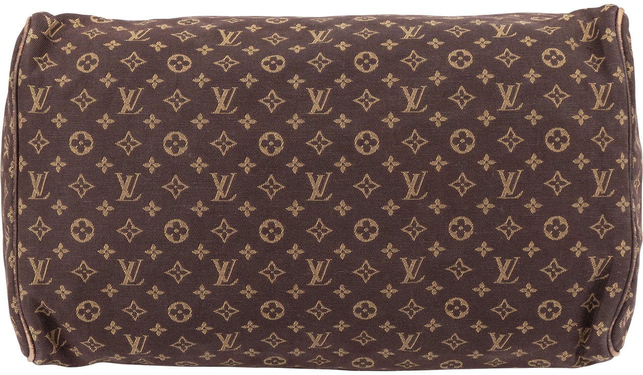 Louis Vuitton Louis Vuitton Mini Lin Monogram Speedy 30 Handbag Bruin