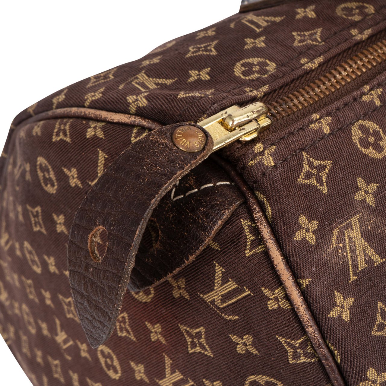 Louis Vuitton Louis Vuitton Mini Lin Monogram Speedy 30 Handbag Bruin