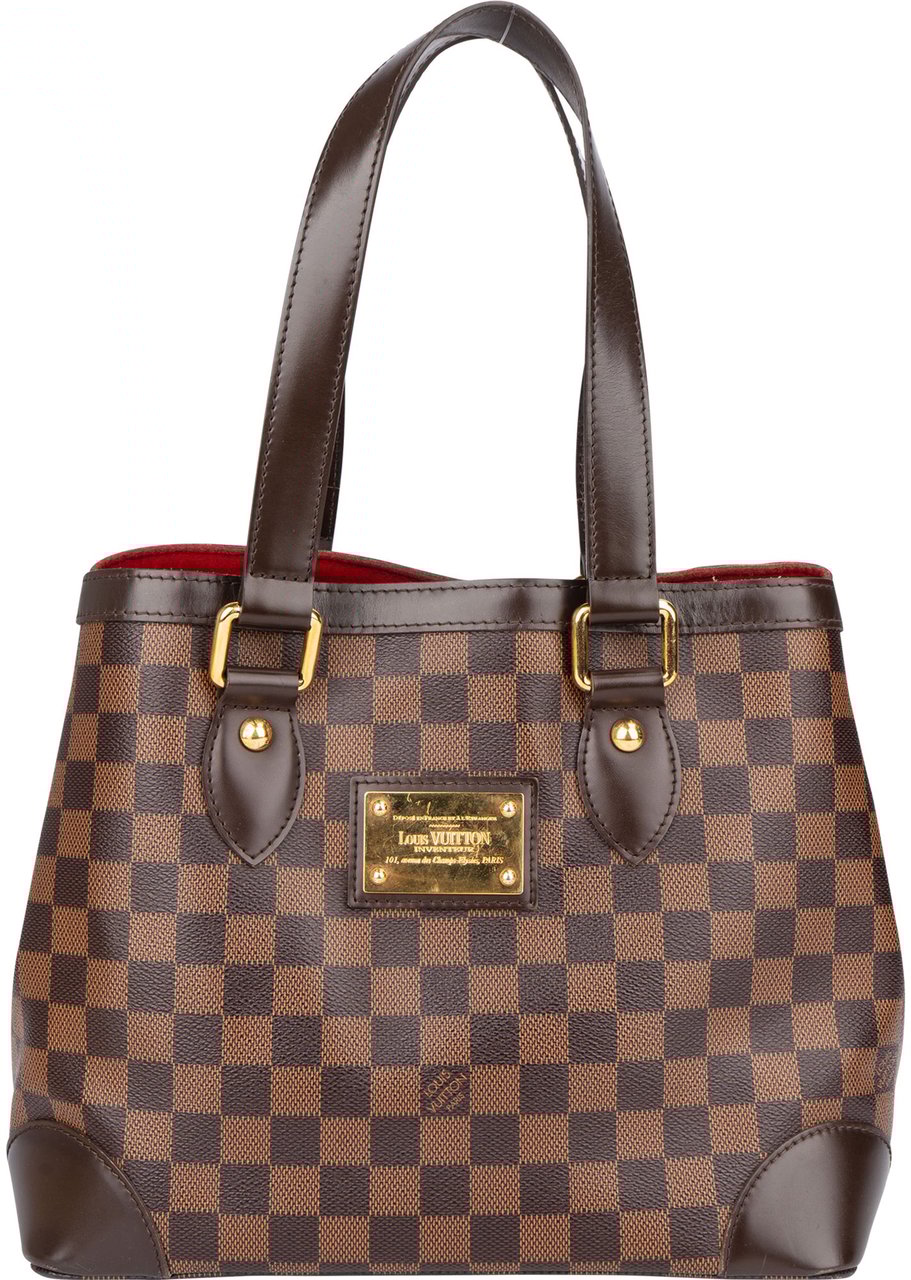 Louis Vuitton Louis Vuitton Damier Ebene Monogram Hamptstead PM Handbag Bruin