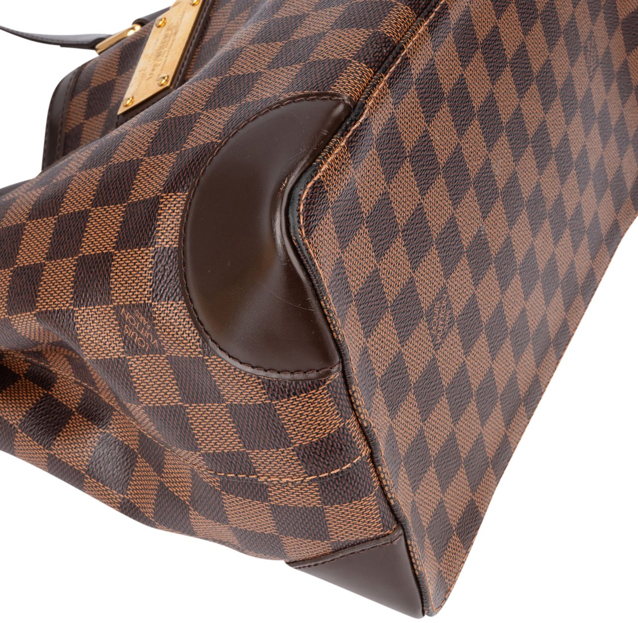 Louis Vuitton Louis Vuitton Damier Ebene Monogram Hamptstead PM Handbag Bruin
