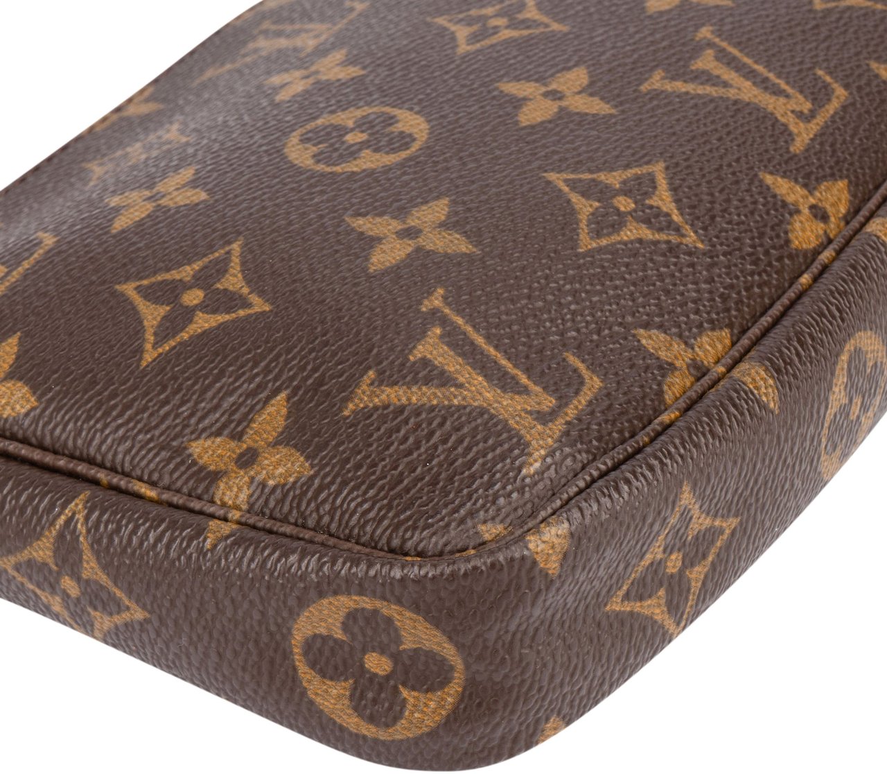 Louis Vuitton Louis Vuitton Canvas Monogram Pochette Accessoire Handbag Bruin