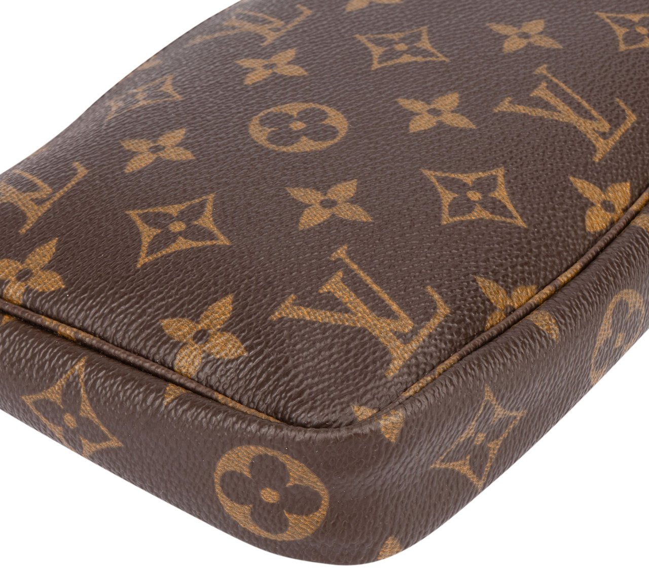 Louis Vuitton Louis Vuitton Canvas Monogram Pochette Accessoire Handbag Bruin