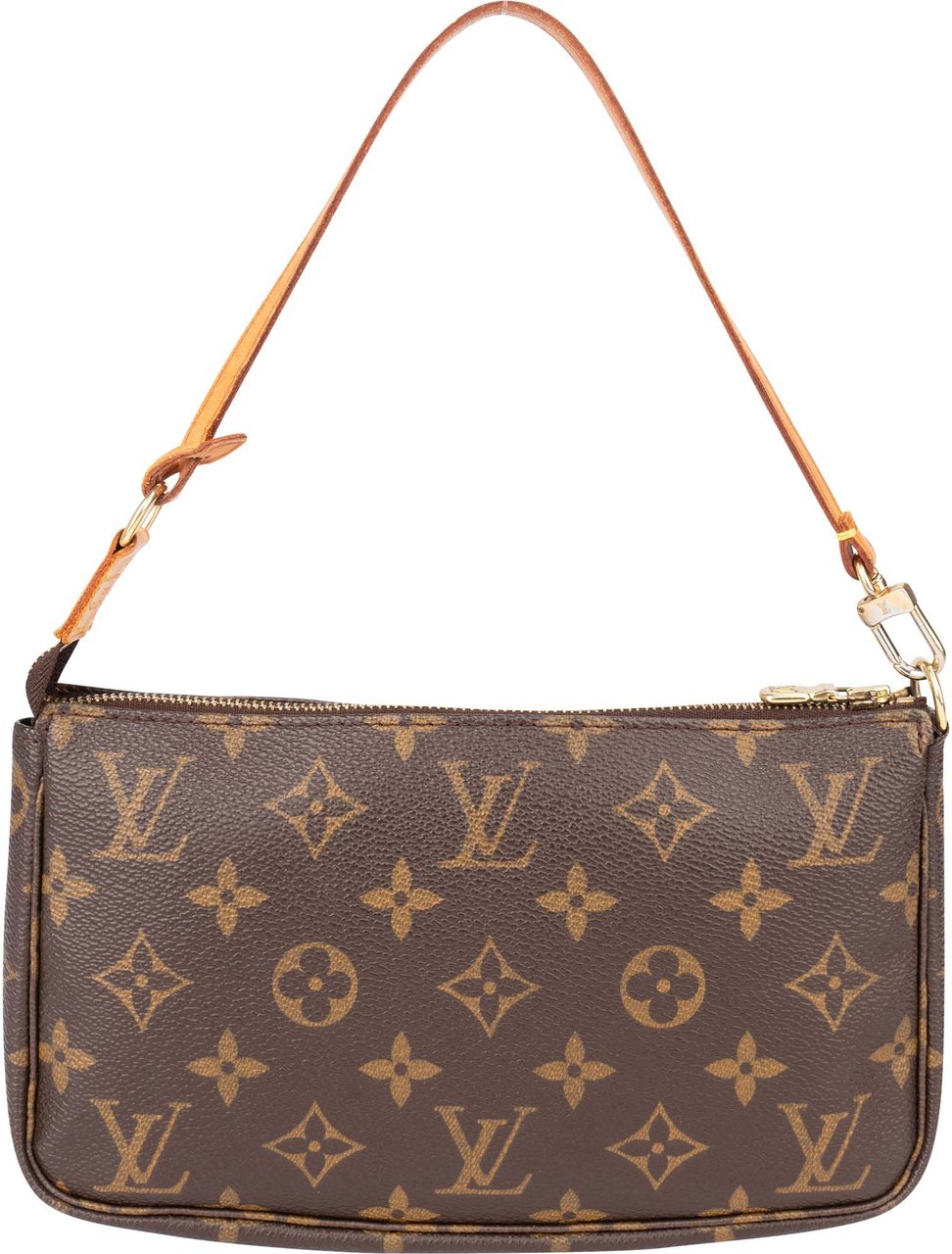 Louis Vuitton Louis Vuitton Canvas Monogram Pochette Accessoire Handbag Bruin