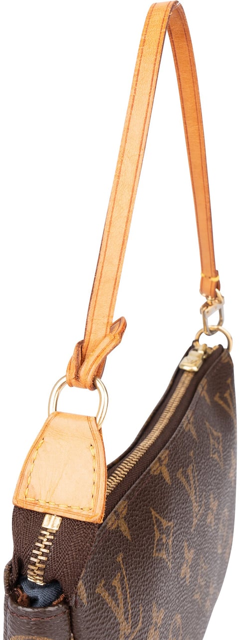 Louis Vuitton Louis Vuitton Canvas Monogram Pochette Accessoire Handbag Bruin