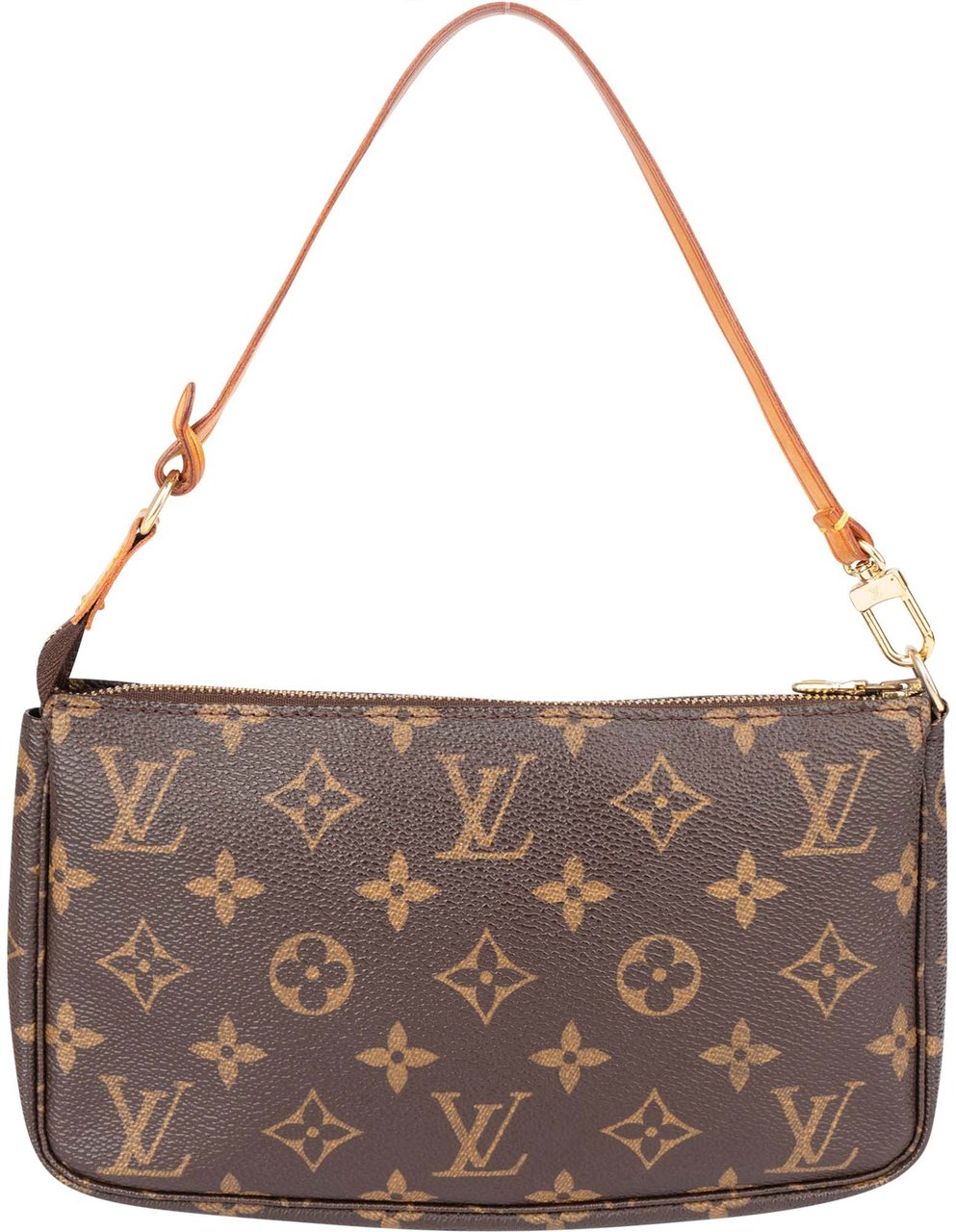 Louis Vuitton Louis Vuitton Canvas Monogram Pochette Accessoire Handbag Bruin