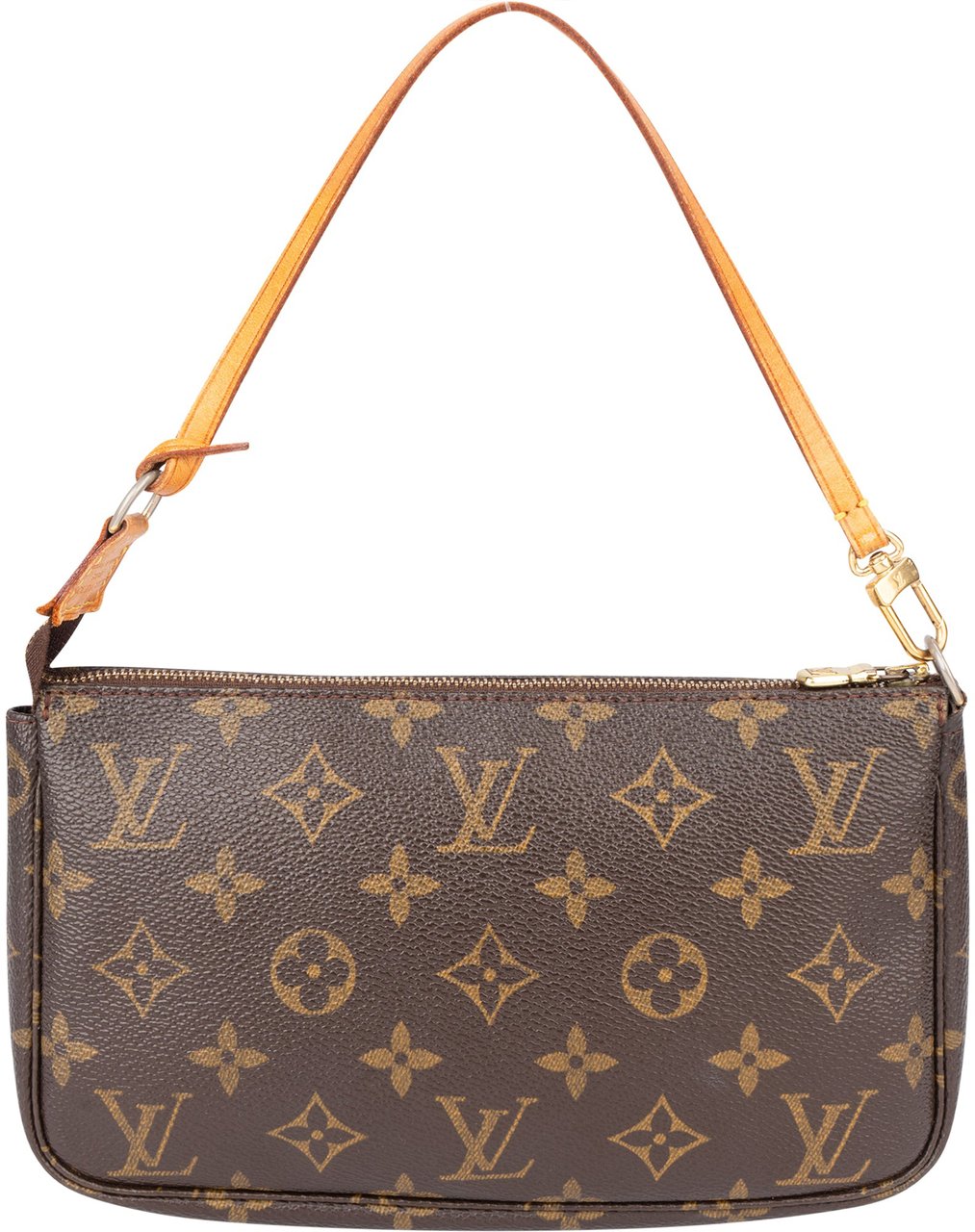 Louis Vuitton Louis Vuitton Canvas Monogram Pochette Accessoire Handbag Bruin