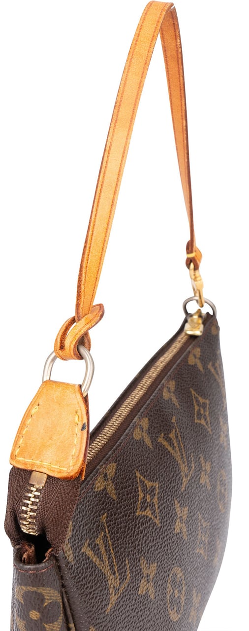 Louis Vuitton Louis Vuitton Canvas Monogram Pochette Accessoire Handbag Bruin