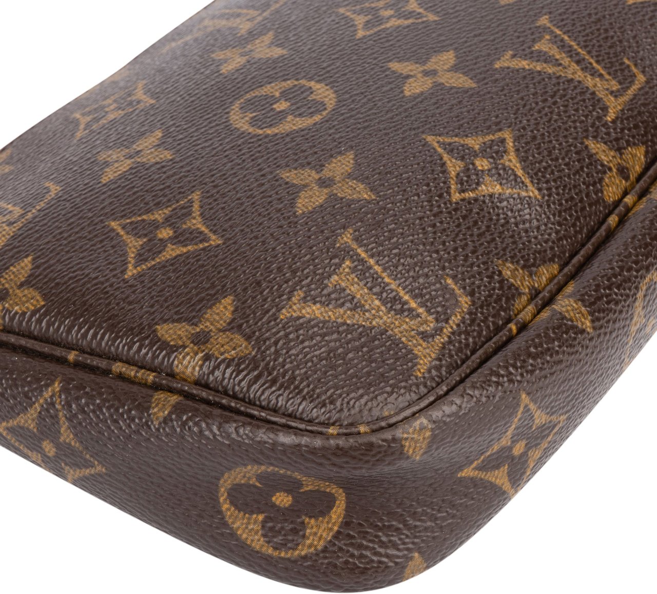 Louis Vuitton Louis Vuitton Canvas Monogram Pochette Accessoire Handbag Bruin