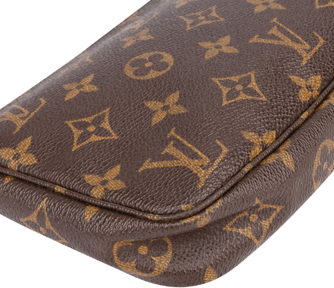 Louis Vuitton Louis Vuitton Canvas Monogram Pochette Accessoire Handbag Bruin