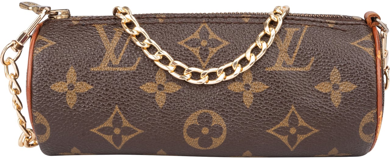 Louis Vuitton Louis Vuitton Canvas Monogram Mini Papillon Shoulder Bag Bruin
