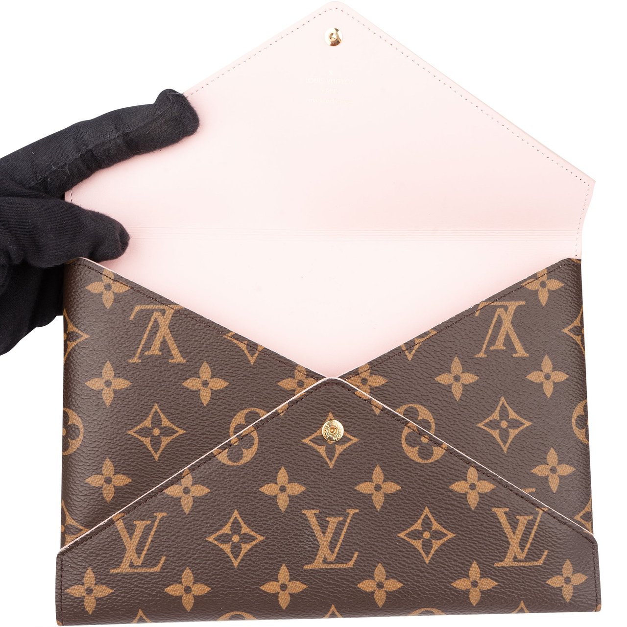 Louis Vuitton Louis Vuitton Canvas Monogram Kirigami Clutch Bruin