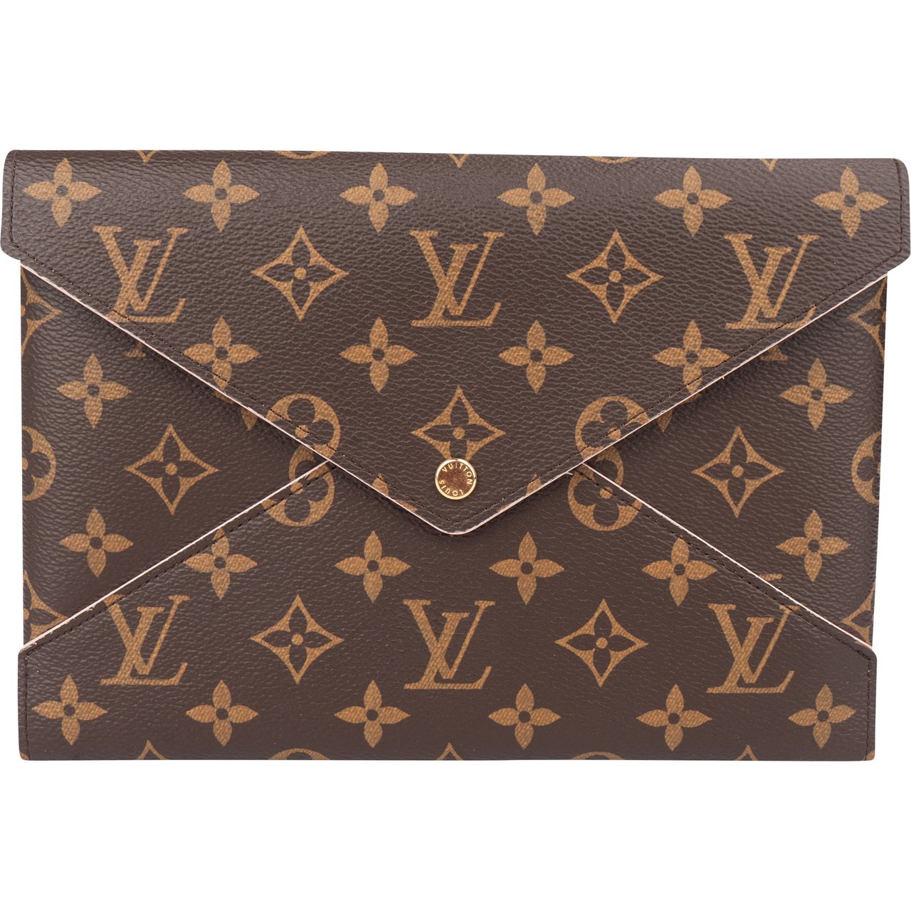 Louis Vuitton Louis Vuitton Canvas Monogram Kirigami Clutch Bruin