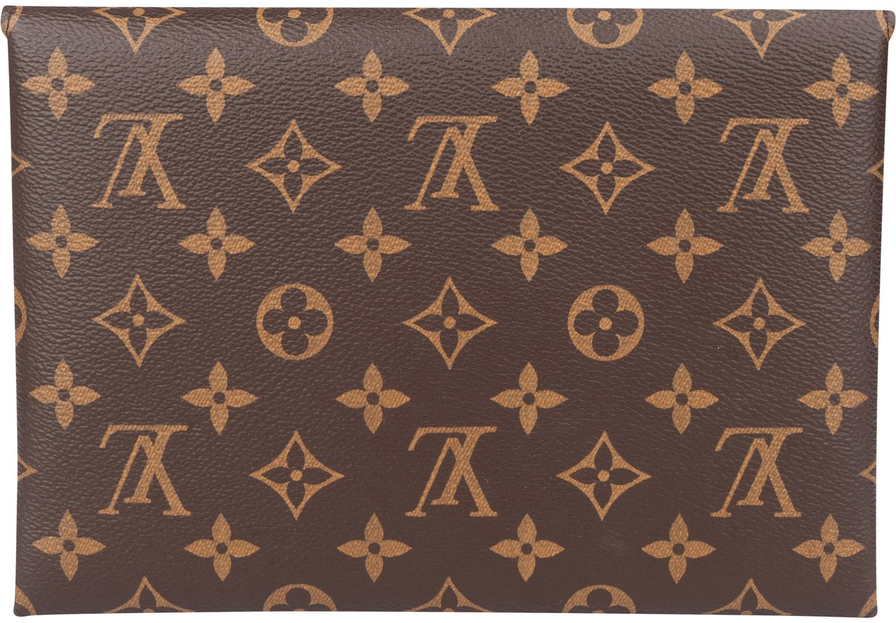 Louis Vuitton Canvas Monogram Kirigami Clutch Bruin