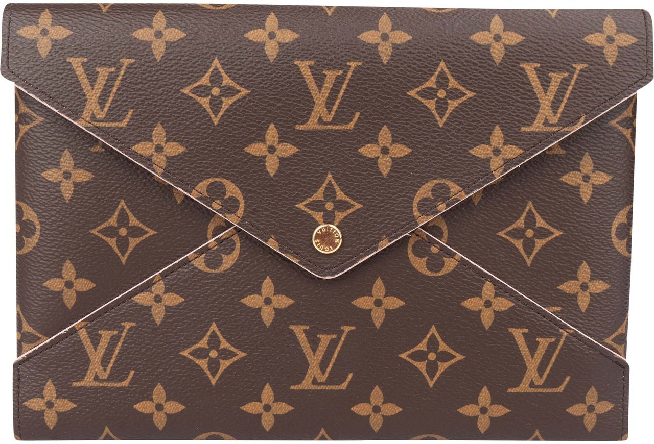 Louis Vuitton Louis Vuitton Canvas Monogram Kirigami Clutch Bruin