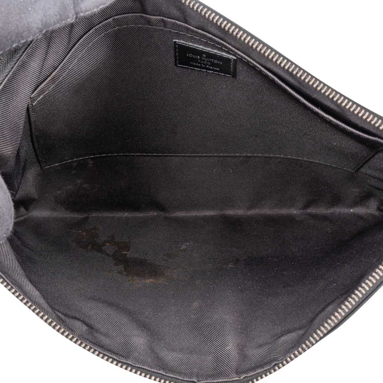 Louis Vuitton Louis Vuitton Canvas Graphit Monogram Discovery Pochette Clutch Zwart