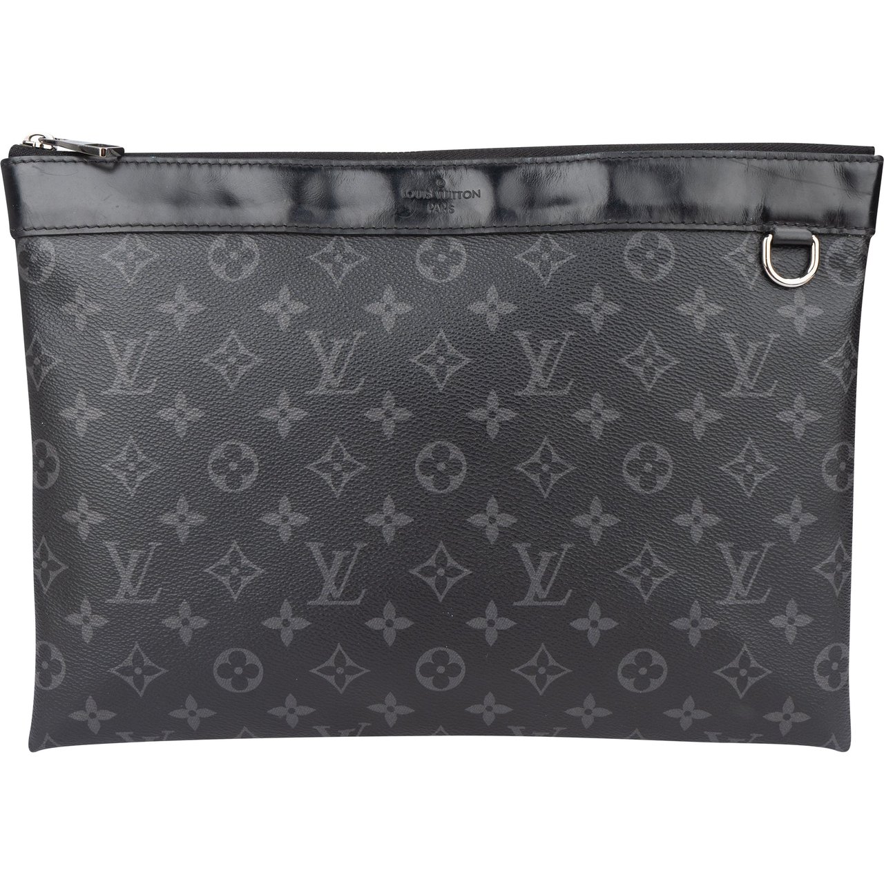 Louis Vuitton Louis Vuitton Canvas Graphit Monogram Discovery Pochette Clutch Zwart