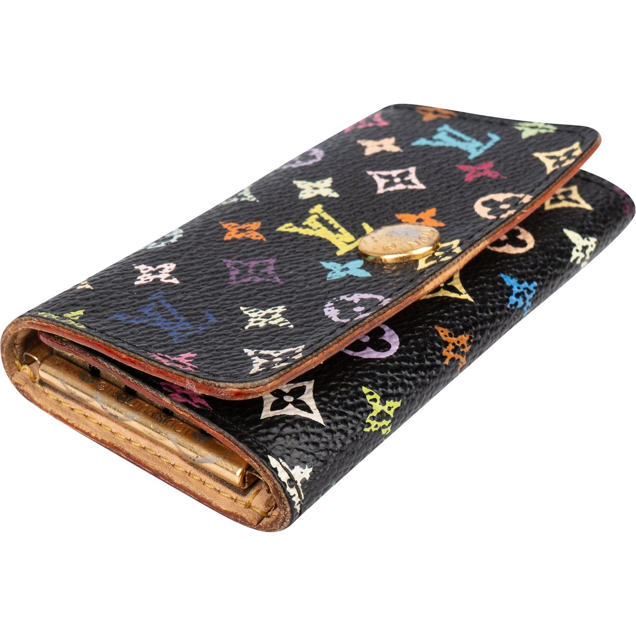 Louis Vuitton Louis Vuitton Murakami Multicolor Keyholder Zwart