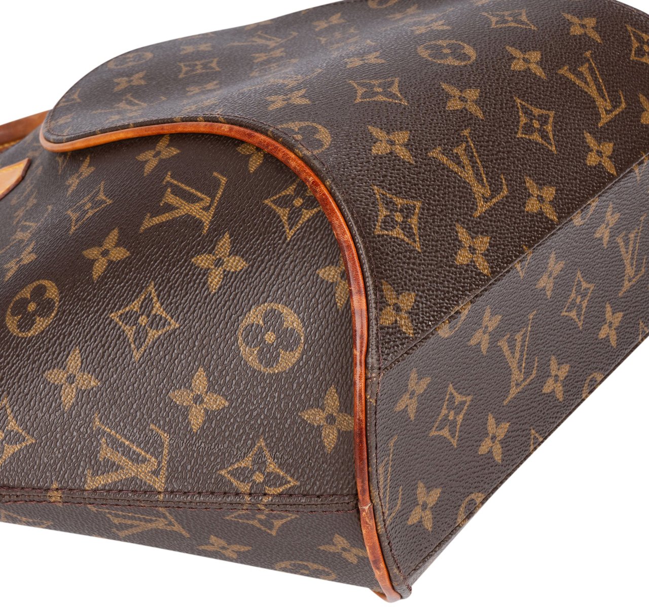 Louis Vuitton Louis Vuitton Canvas Monogram Ellipse MM Handbag Bruin