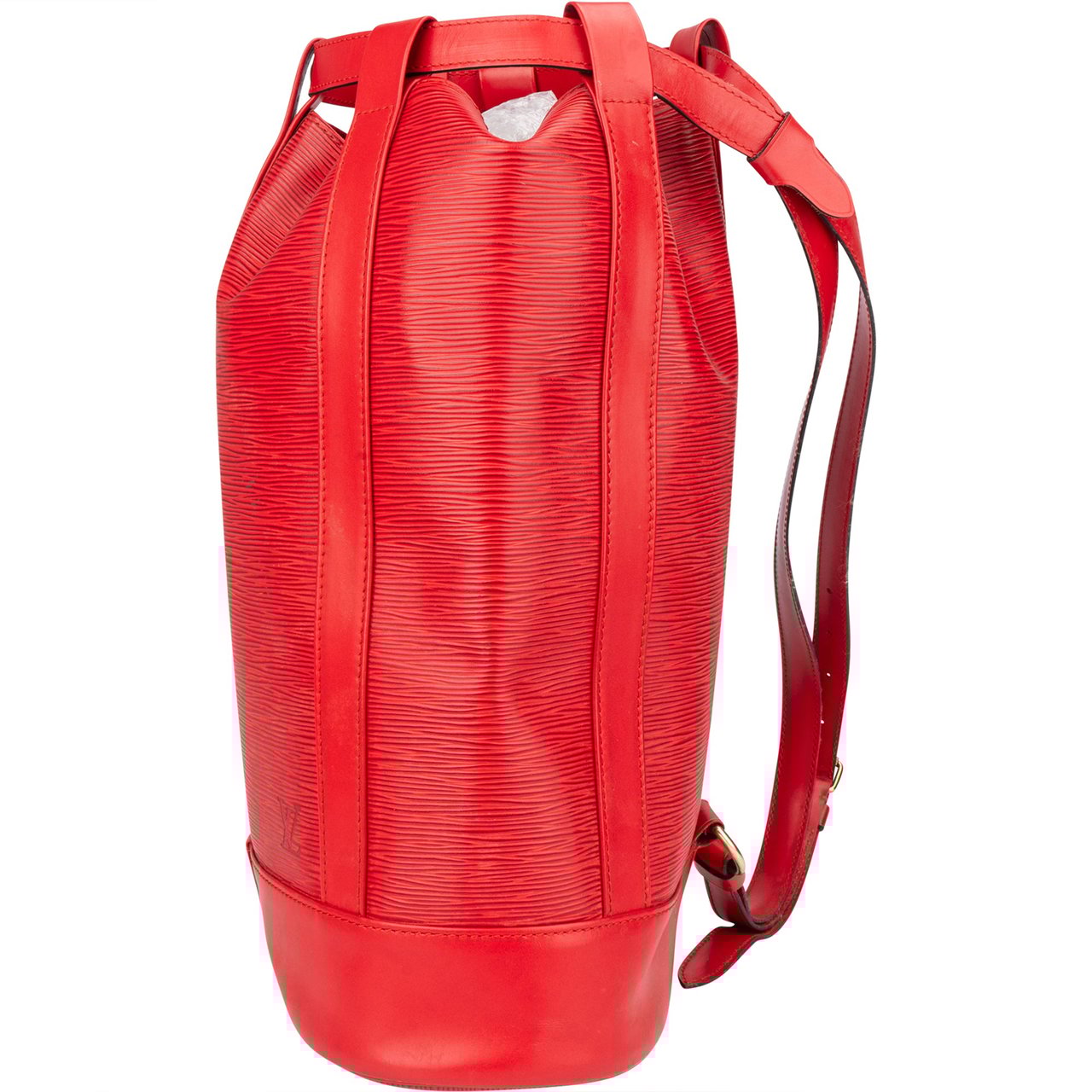 Louis Vuitton Louis Vuitton Rouge Epi Leather Randonnee Backpack Rood