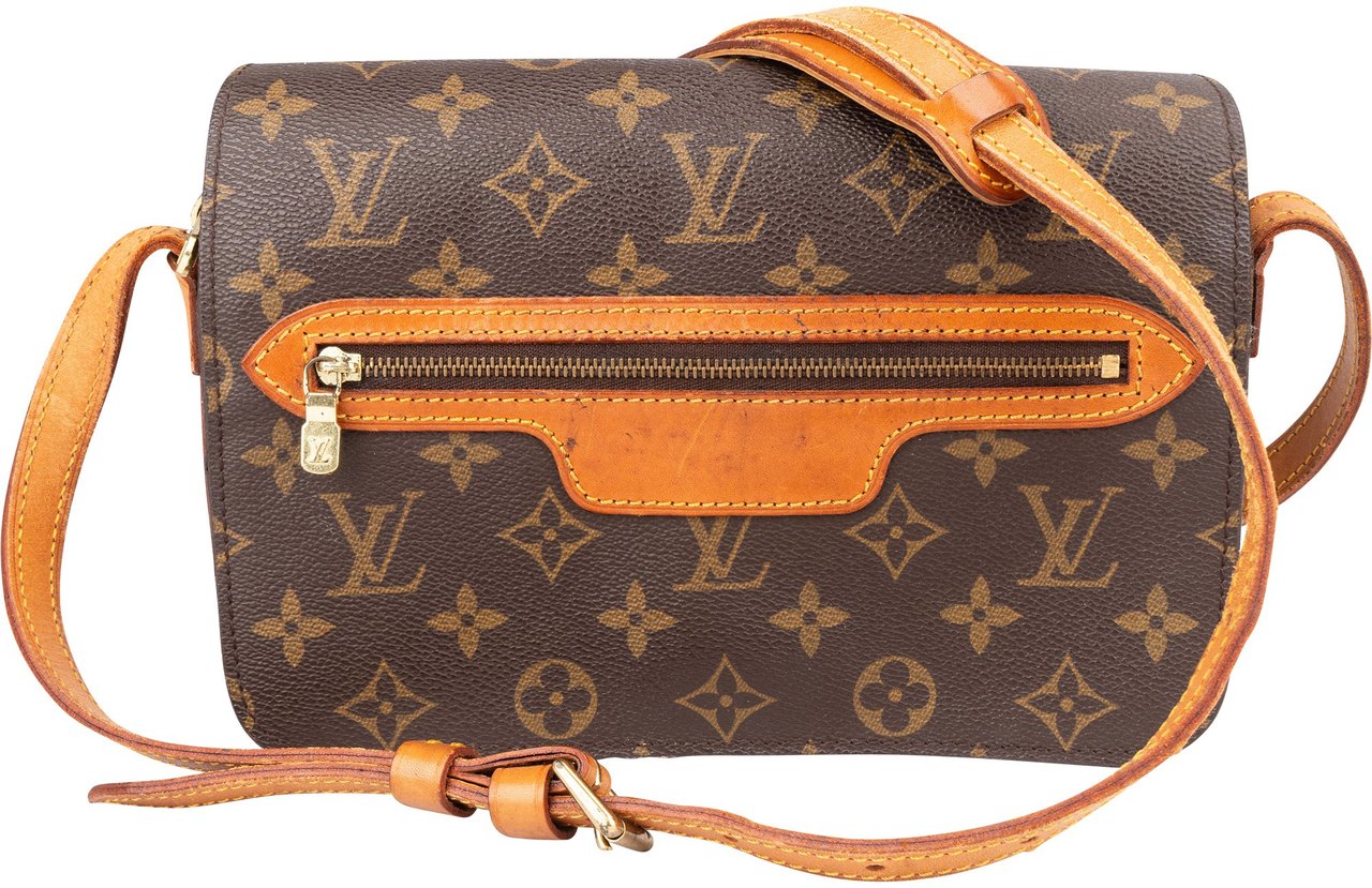 Louis Vuitton Louis Vuitton Canvas Monogram Saint Germain Crossbody Bag Bruin