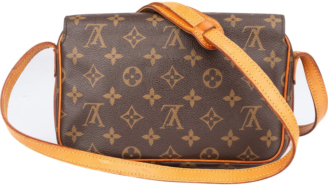 Louis Vuitton Canvas Monogram Saint Germain Crossbody Bag Bruin