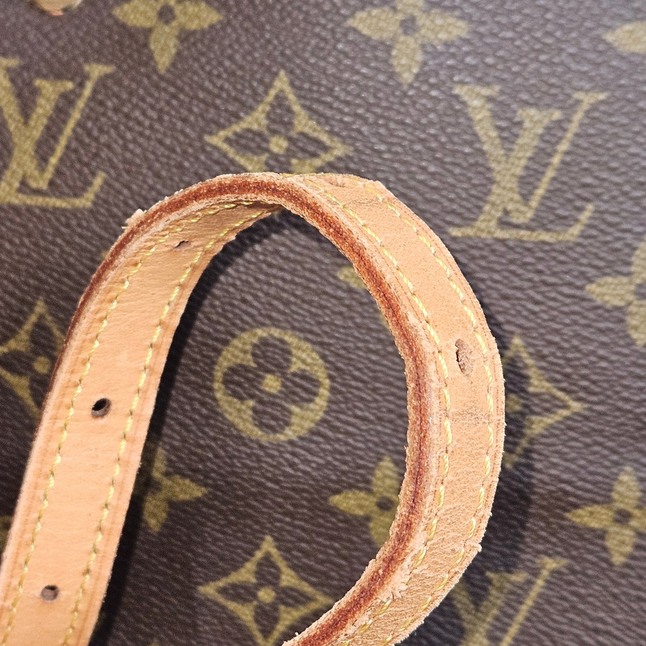 Louis Vuitton Louis Vuitton Canvas Monogram Saint Germain Crossbody Bag Bruin