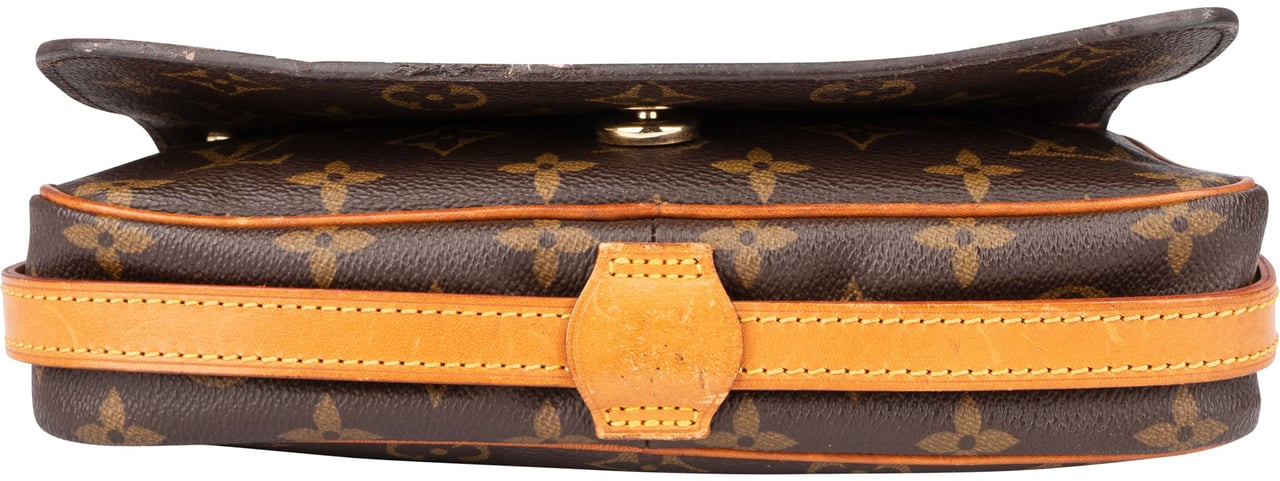 Louis Vuitton Canvas Monogram Saint Germain Crossbody Bag Bruin