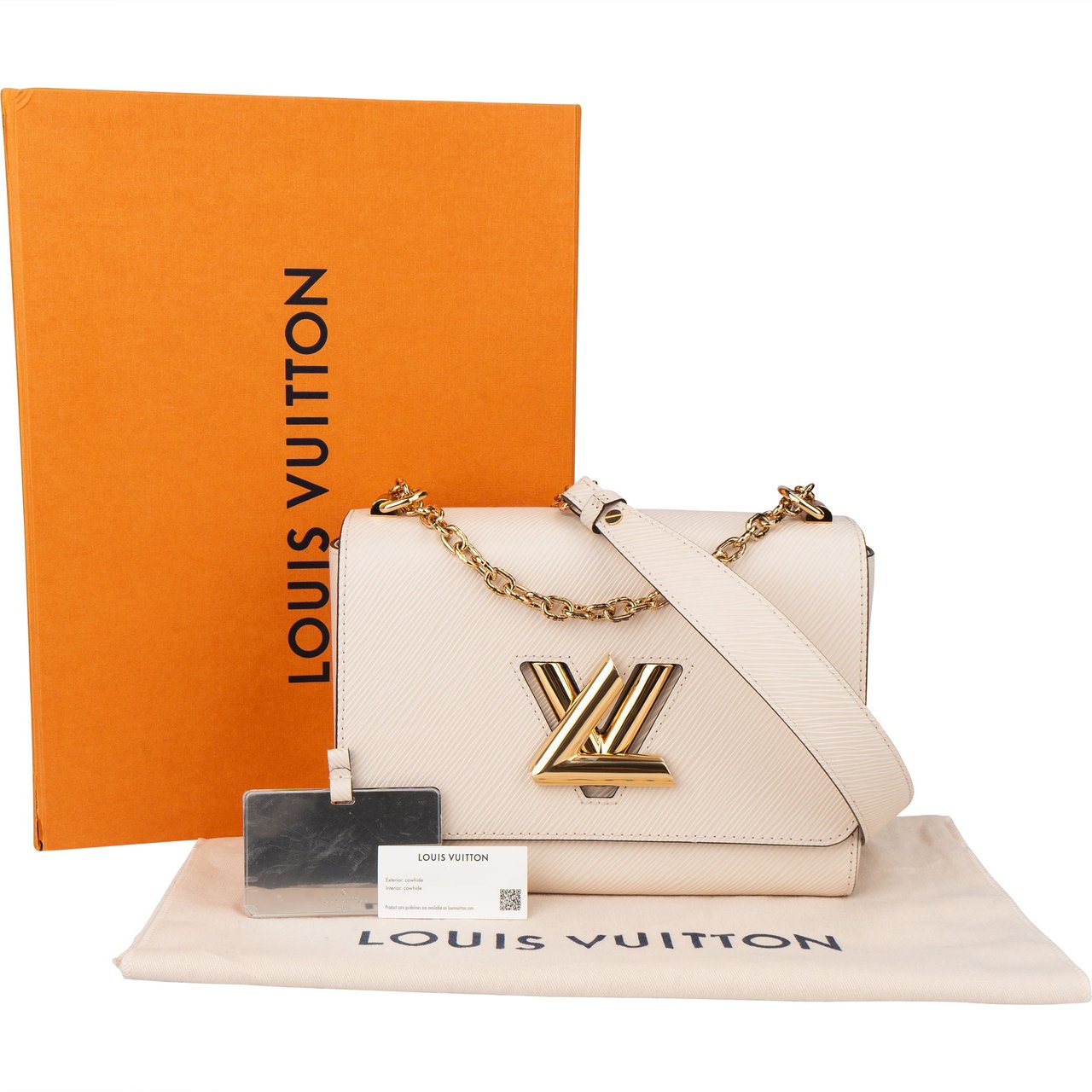 Louis Vuitton Louis Vuitton Epi Leather Twist Crossbody Bag Wit