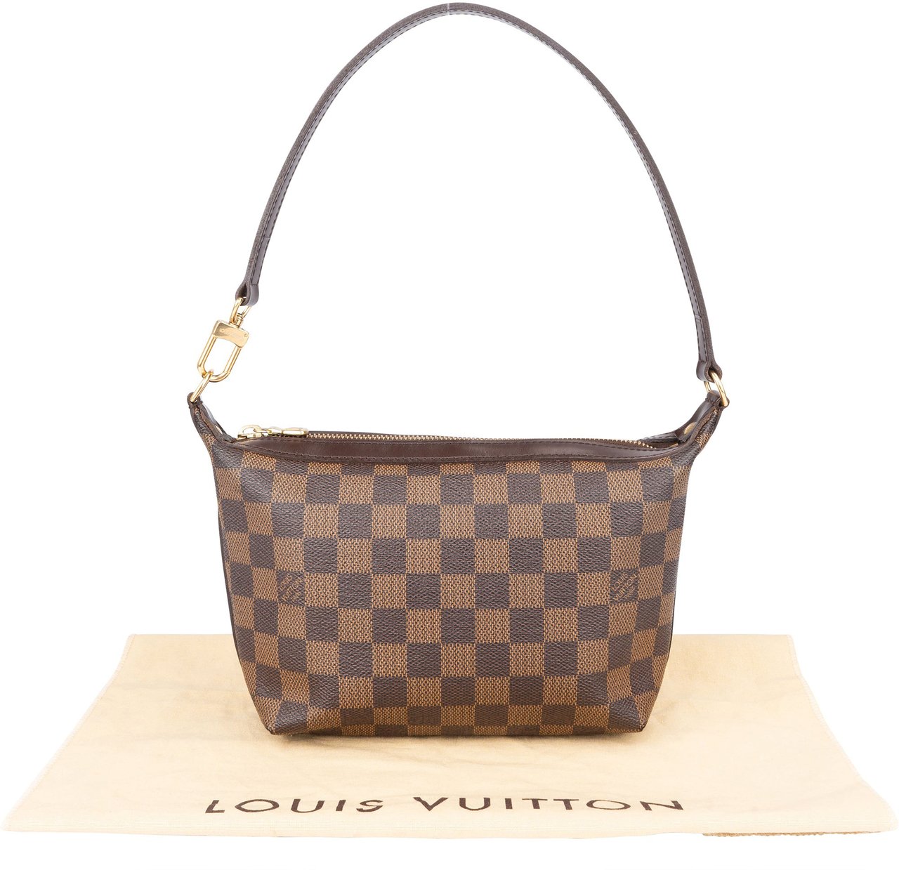 Louis Vuitton Louis Vuitton Damier Ebene Illovo Shoulder Bag Bruin