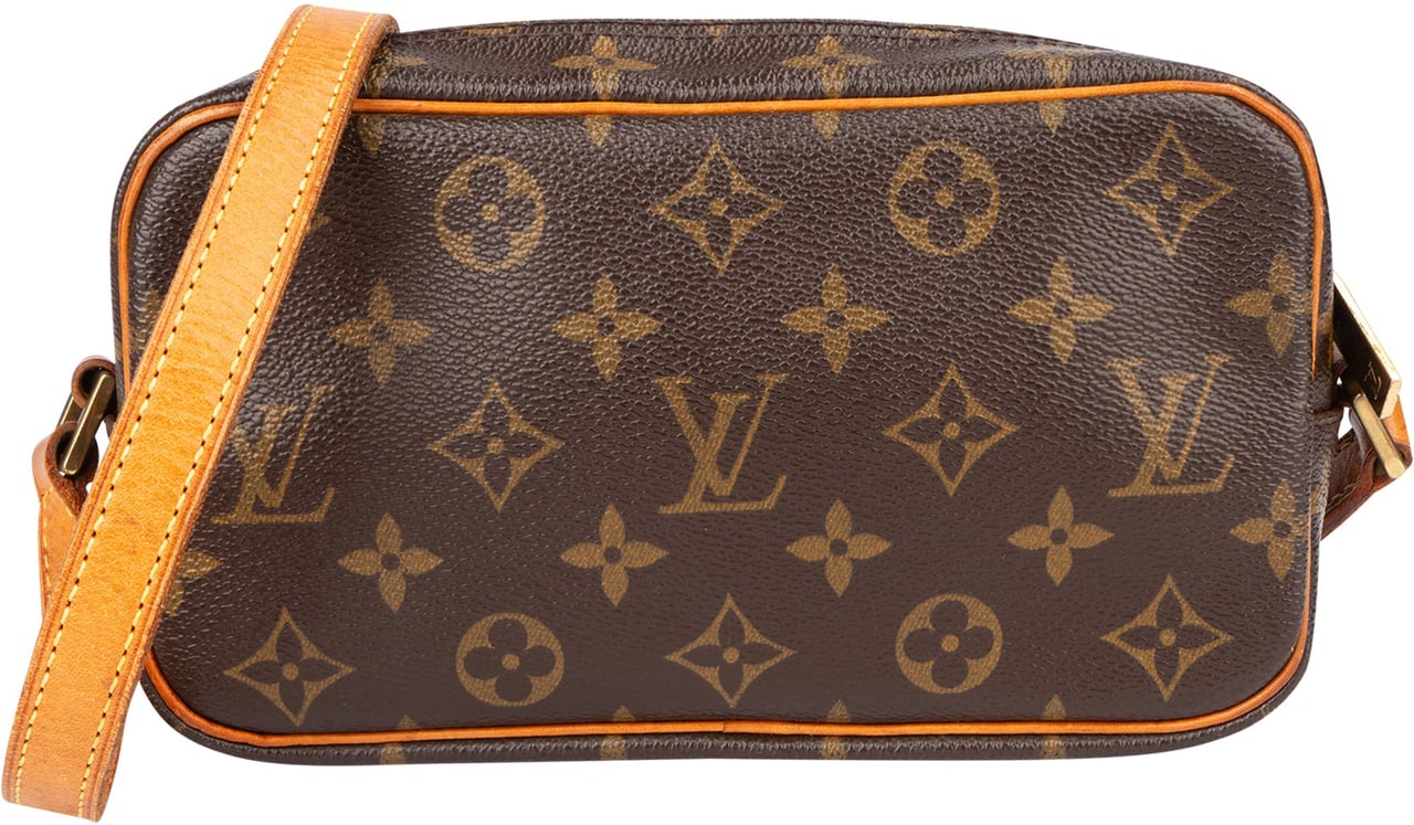 Louis Vuitton Louis Vuitton Canvas Monogram Pochette Cite Handbag Bruin
