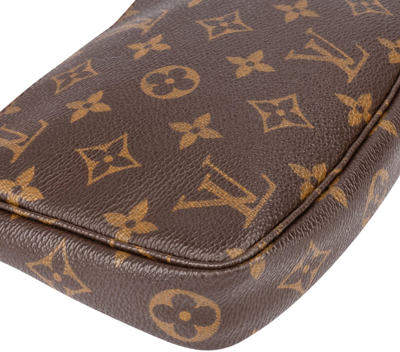 Louis Vuitton Louis Vuitton Canvas Monogram Pochette Accessoire Handbag Bruin