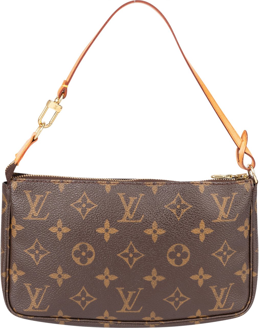 Louis Vuitton Louis Vuitton Canvas Monogram Pochette Accessoire Handbag Bruin