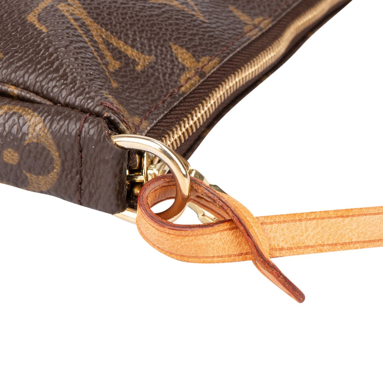 Louis Vuitton Louis Vuitton Canvas Monogram Pochette Accessoire Handbag Bruin